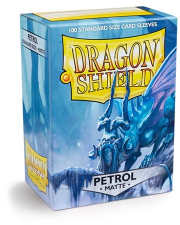 Dragon Shield - Matte Petrol Sleeves - Standard Sleeves (100 pcs) - Card Accessories